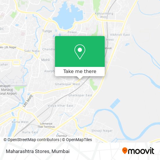 Maharashtra Stores map