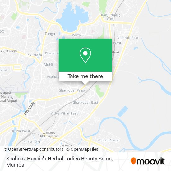 Shahnaz Husain's Herbal Ladies Beauty Salon map