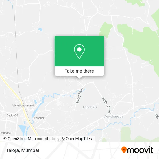 Taloja map