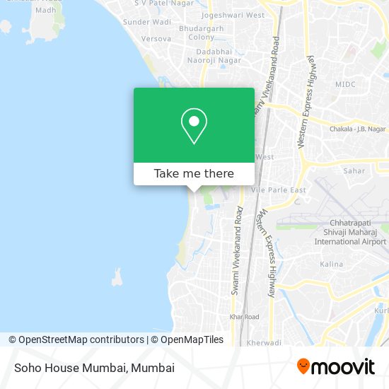 Soho House Mumbai map