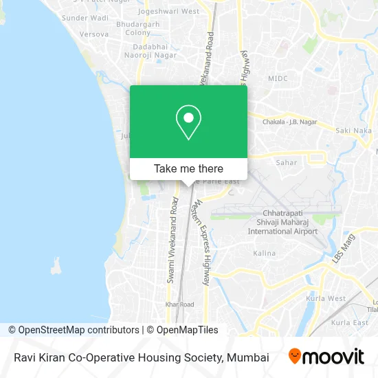 Ravi Kiran Co-Operative Housing Society map
