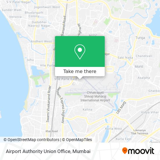 Airport Authority Union Office map