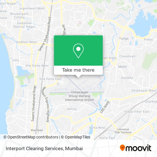 Interport Clearing Services map