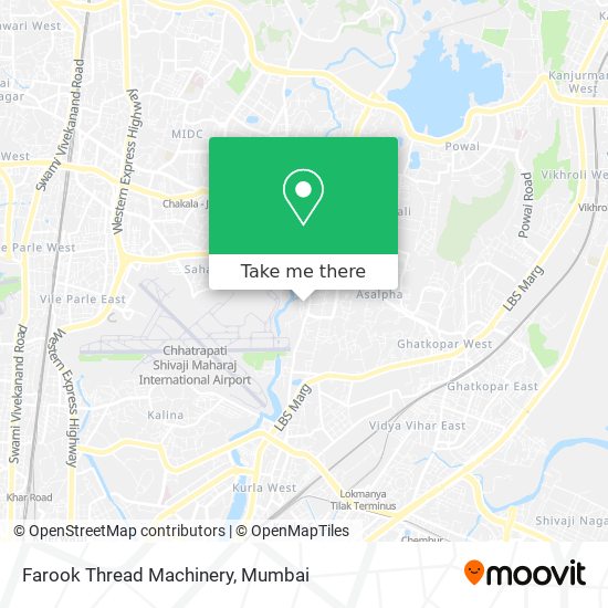 Farook Thread Machinery map