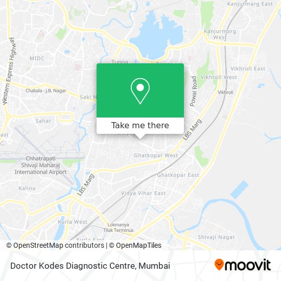 Doctor Kodes Diagnostic Centre map