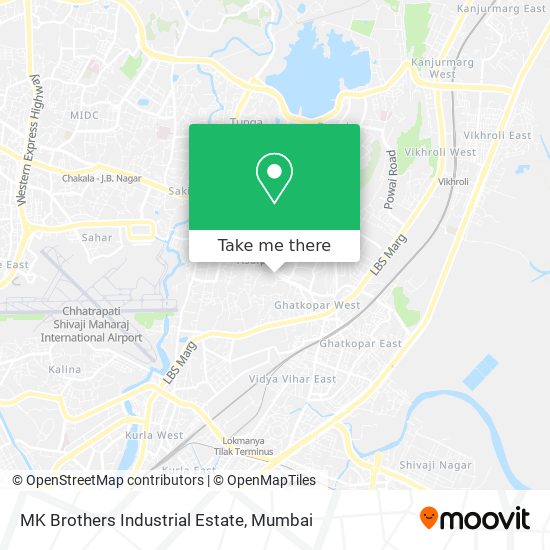 MK Brothers Industrial Estate map