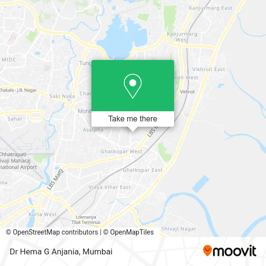 Dr Hema G Anjania map