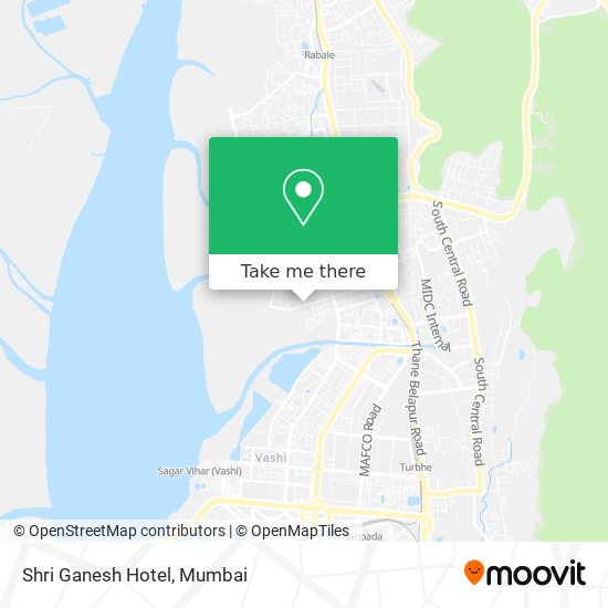 Shri Ganesh Hotel map