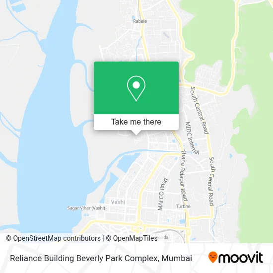 Reliance Building Beverly Park Complex map