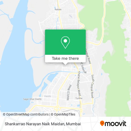 Shankarrao Narayan Naik Maidan map