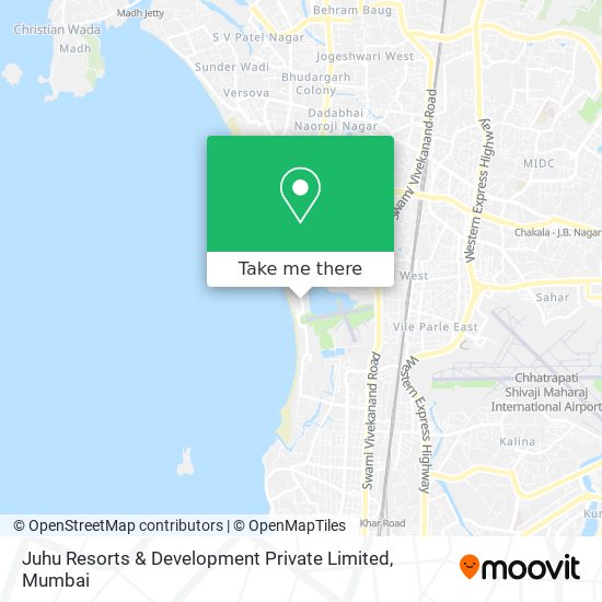 Juhu Resorts & Development Private Limited map