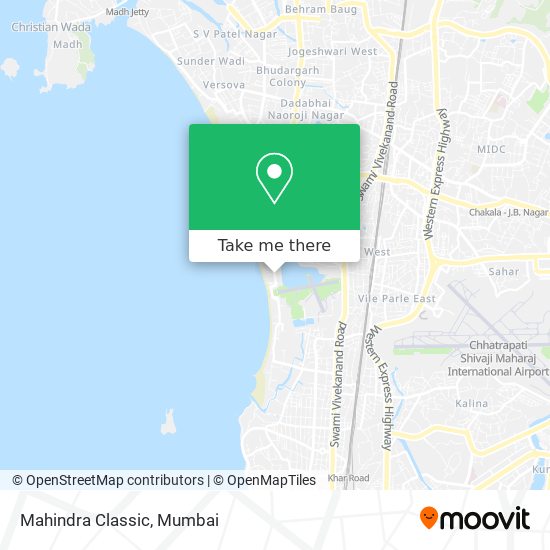 Mahindra Classic map