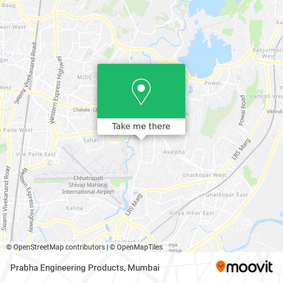 Prabha Engineering Products map