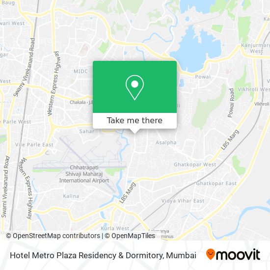 Hotel Metro Plaza Residency & Dormitory map