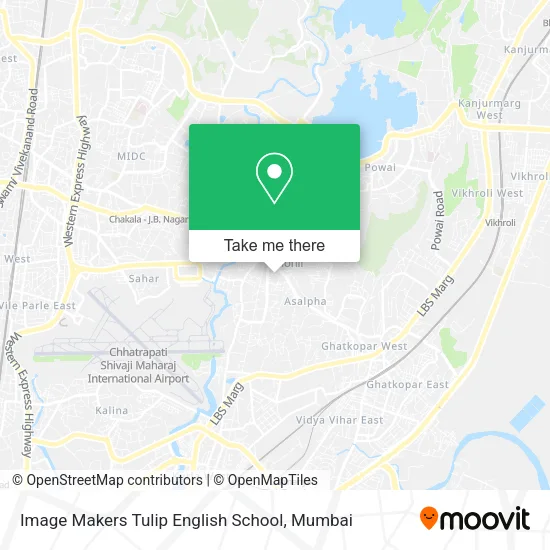 Image Makers Tulip English School map