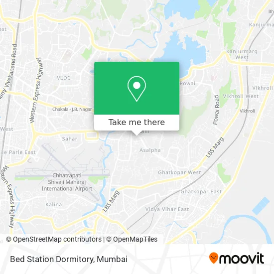 Bed Station Dormitory map