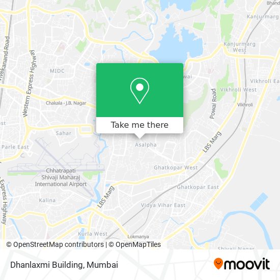 Dhanlaxmi Building map