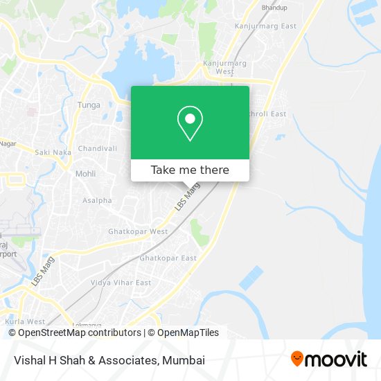 Vishal H Shah & Associates map