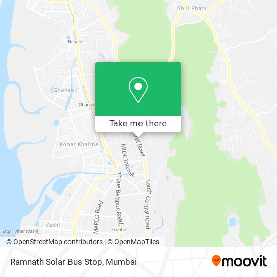 Ramnath Solar Bus Stop map