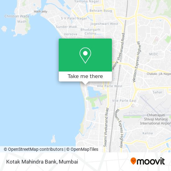 Kotak Mahindra Bank map