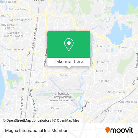 Magna International Inc map