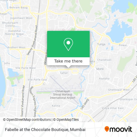 Fabelle at the Chocolate Boutique map