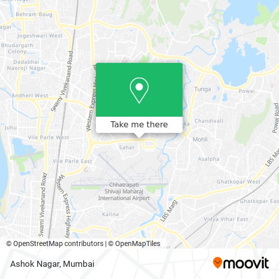 Ashok Nagar map