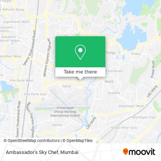 Ambassador's Sky Chef map