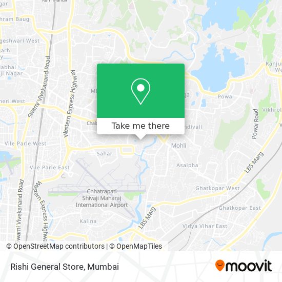 Rishi General Store map