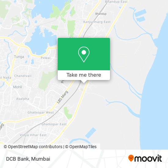 DCB Bank map