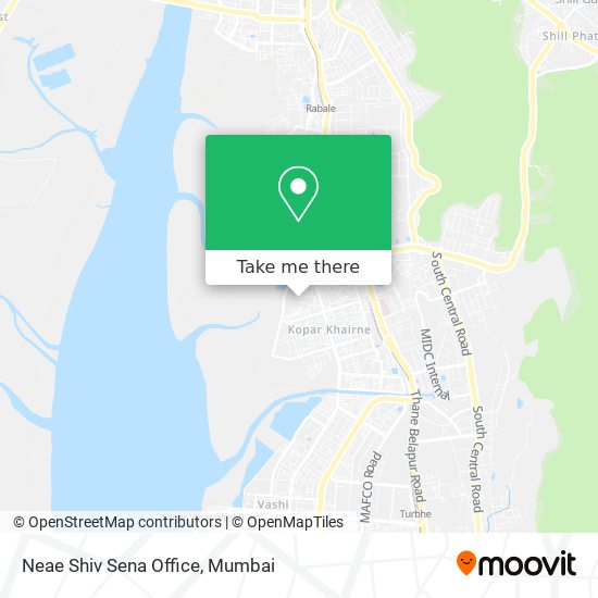 Neae Shiv Sena Office map