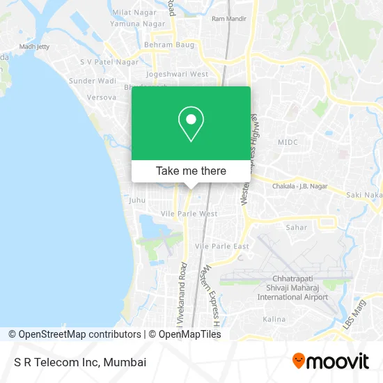 S R Telecom Inc map
