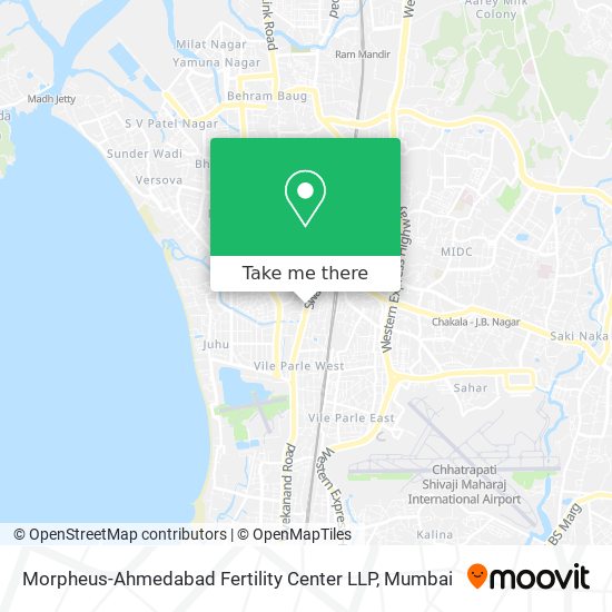Morpheus-Ahmedabad Fertility Center LLP map