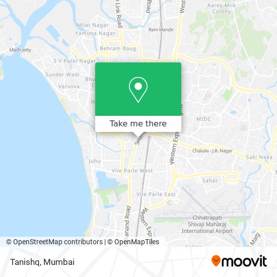 Tanishq map