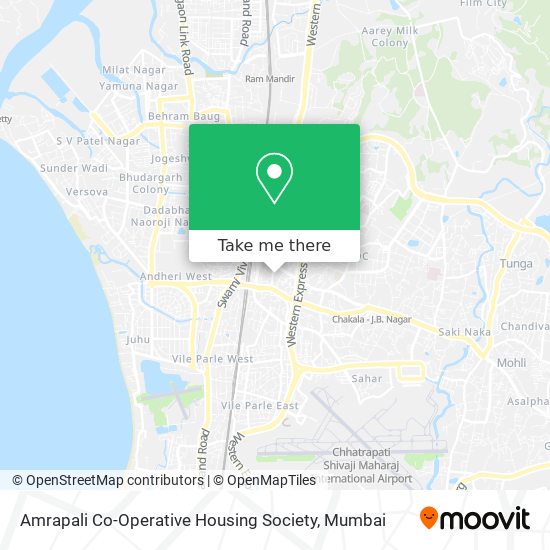 Amrapali Co-Operative Housing Society map