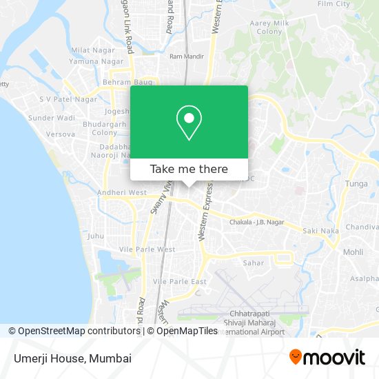 Umerji House map