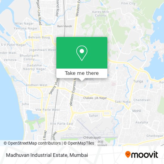 Madhuvan Industrial Estate map