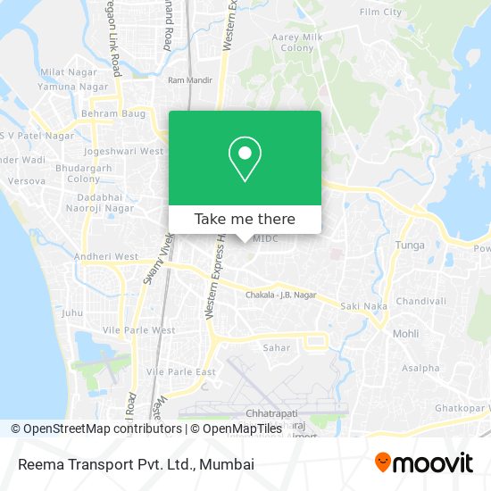 Reema Transport Pvt. Ltd. map