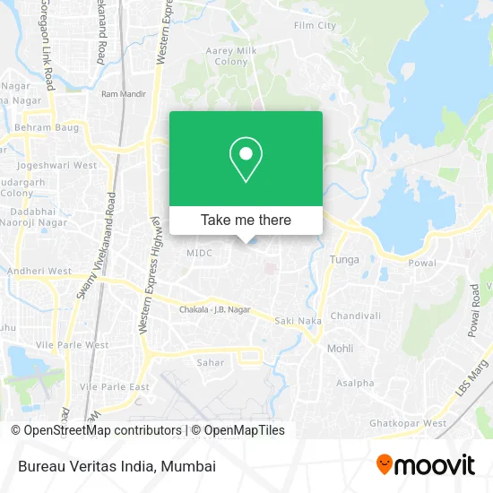 Bureau Veritas India map