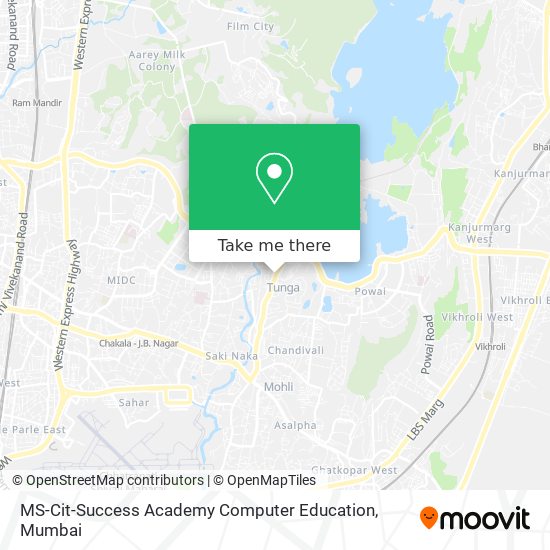 MS-Cit-Success Academy Computer Education map