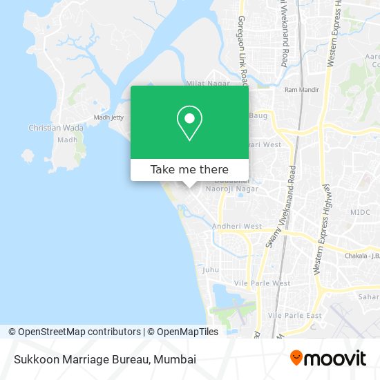 Sukkoon Marriage Bureau map