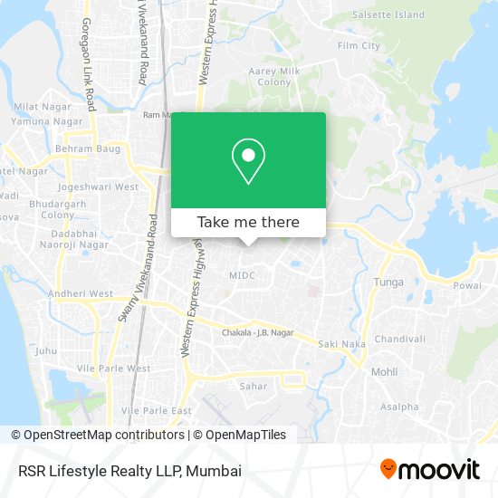 RSR Lifestyle Realty LLP map
