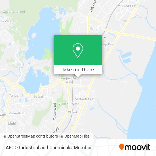 AFCO Industrial and Chemicals map
