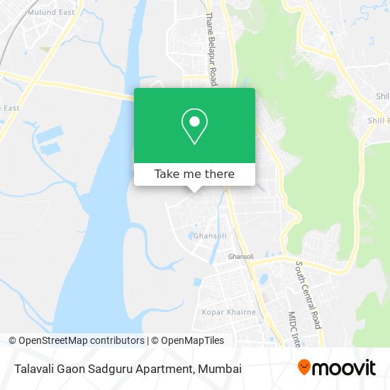 Talavali Gaon Sadguru Apartment map