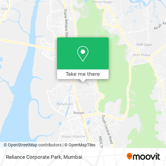 Reliance Corporate Park map