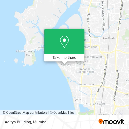 Aditya Building map