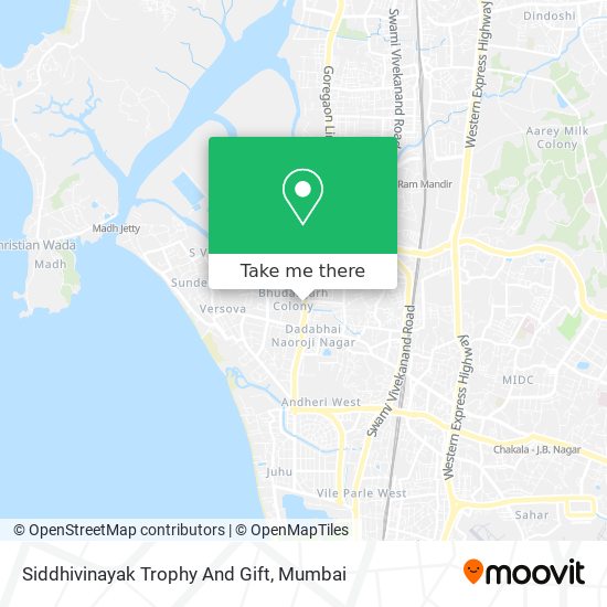 Siddhivinayak Trophy And Gift map