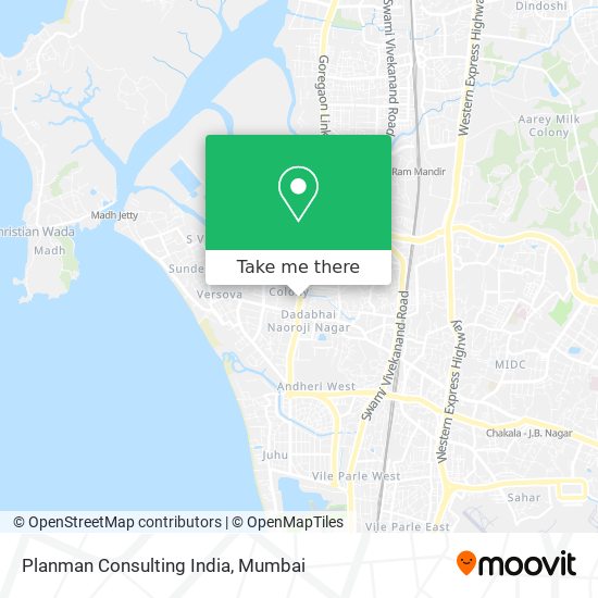 Planman Consulting India map