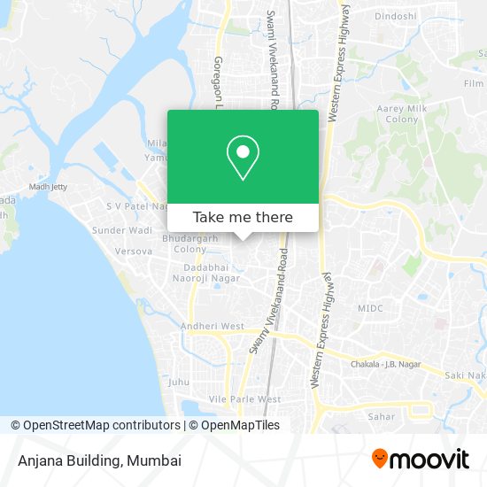 Anjana Building map