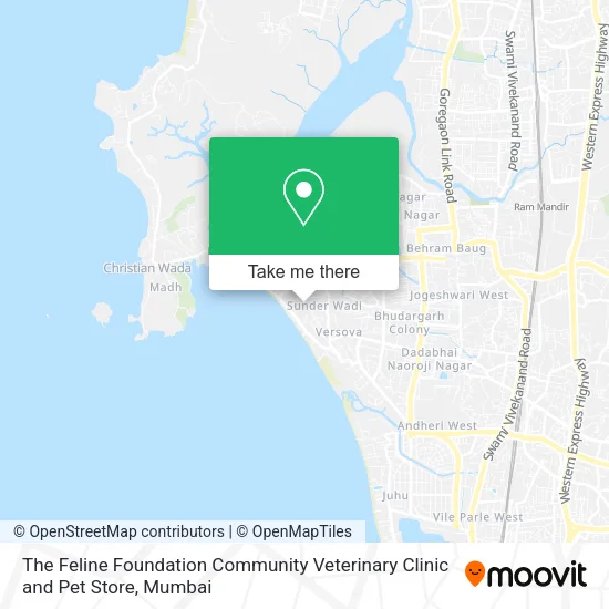 The Feline Foundation Community Veterinary Clinic and Pet Store map